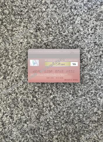 Malta Akbank T.A.Ş. visa debit card photolook back